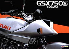 Suzuki GSX750S Katana brochure, Japan